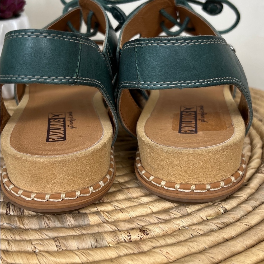 PIKOLINOS Marazul Sandals, Emerald Green, EU 41 - Picture 4 of 11